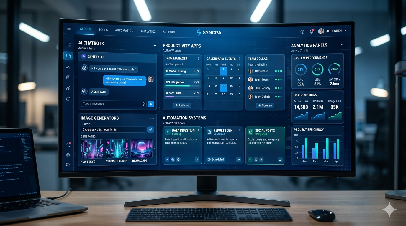Best AI tools for productivity, learning, business and content creation in 2026