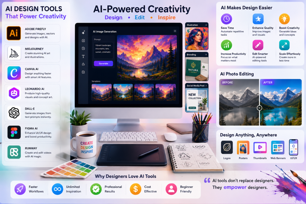 AI Tools for Graphic Designers Comparison