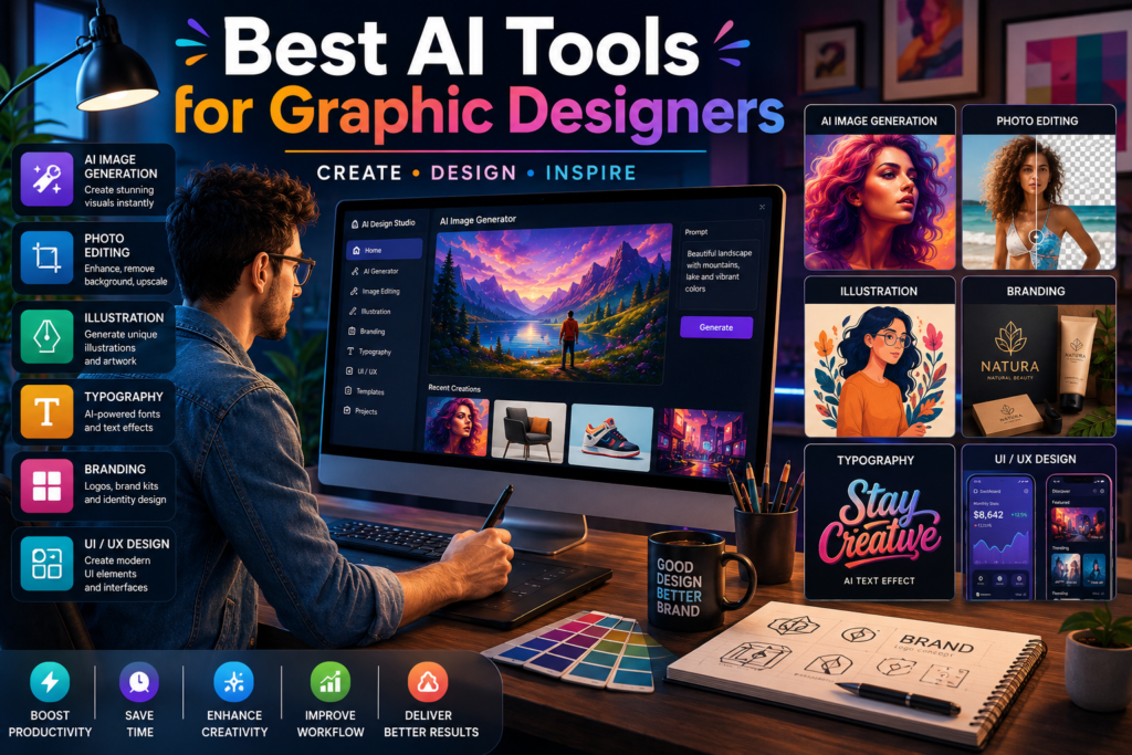 Best AI Tools for Graphic Designers in 2026